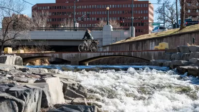 Denver Bike Lane