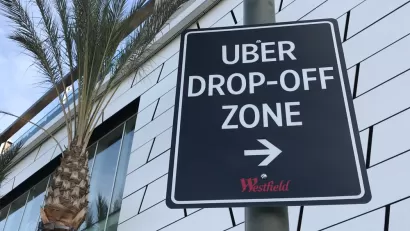 Westfield Mall Uber Drop-Off