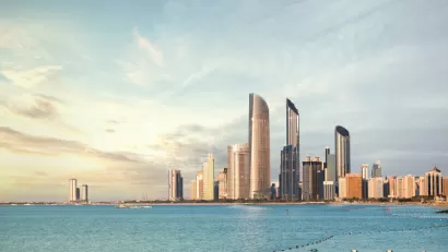 Skyline and Beach