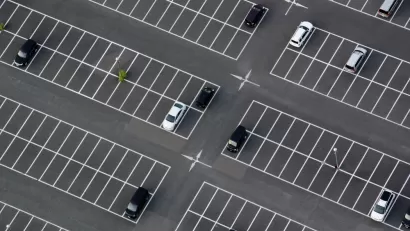 Empty Parking Lot