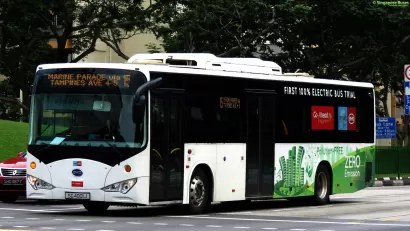 Singapore Electric Bus