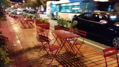 St-Denis Street Montreal