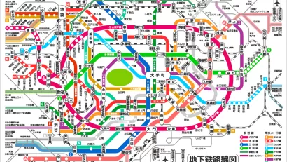 Tokyo Subway Map