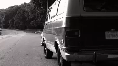 Parked Van