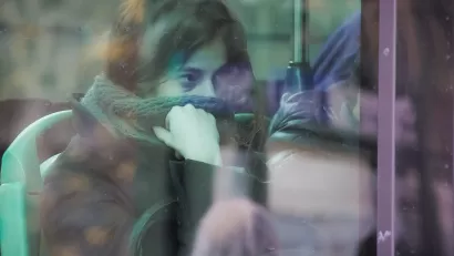 Woman on Transit