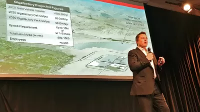 Elon Musk Gigafactory