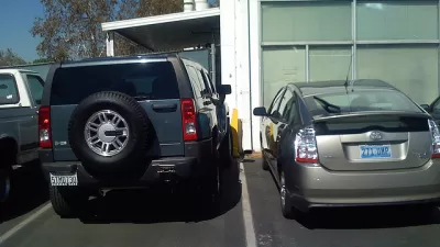 Hummer and Prius