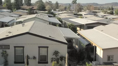 Mobile home park in Orange County, California
