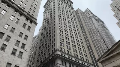 Buildings on Wall Street, New York City
