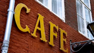 Cafe sign