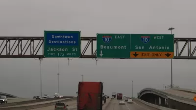 Junction of U.S. Route 59 and Interstate 10, Houston, Texas
