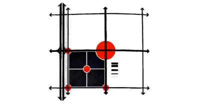 Concept diagram from 1970 Los Angeles General Plan