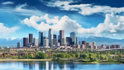 The Denver Skyline, according to Midjourney, an AI image generator.