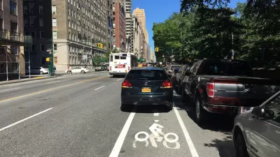 Blocking the Bike Lane
