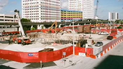 Miami Brightline Construction