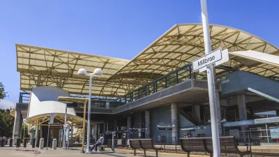 Millbrae BART station.