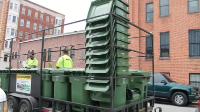 Green TRash Bin
