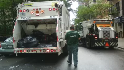 Garbage truck and garbage collector