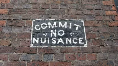 Commit No Nuisance sign