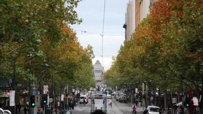 Swanston Street, Melbourne, Australia