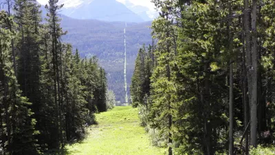 US - Canadian Border at Chief Mountain