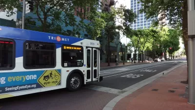 Portland Bus Lane