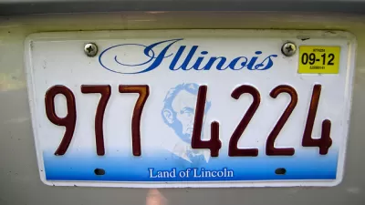 Illinois License Plate