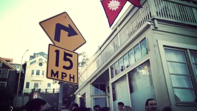 15 MPH speed limit sign