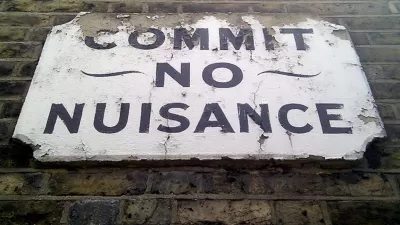 Nuisance Sign