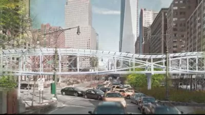 Manhattan Pedestrian Bridge