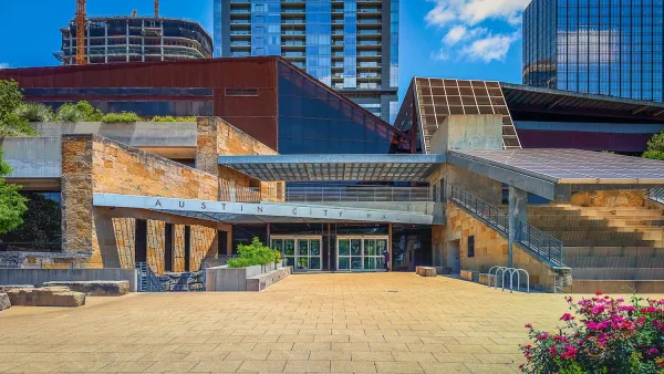 City Hall building in Austin, Texas.
