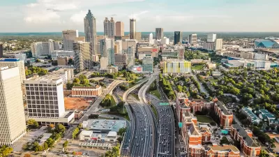 Aerial view of downtown Atlanta, Georgia