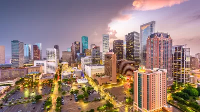 Houston, Texas skyline.