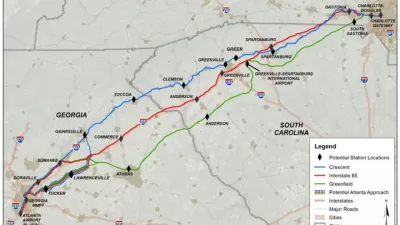 Atlanta to Charlotte Passenger Rail Corridor Investment Plan