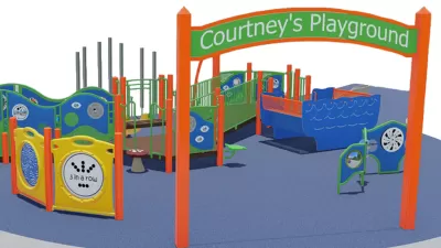 Rendering of inclusive Courtney's Playground