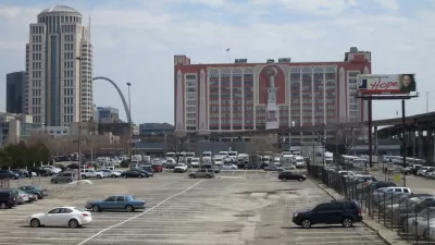 Downtown St Louis Parking Lot