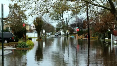 Flooding in Howard Beach