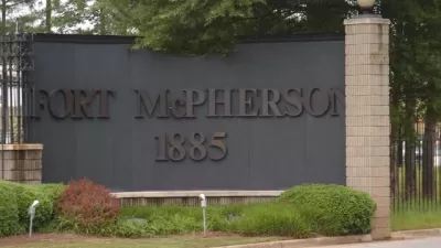 Fort McPherson front gate