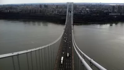 Birds Eye View of the George Washington Bridge
