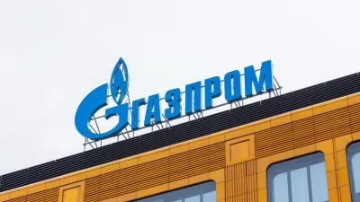 Gazprom building in St. Petersburg, Russia