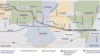 Foothill Gold Line Light Rail Extension