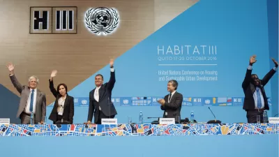 New Urban Agenda