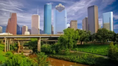 Downtown Houston and Buffalo Bayou