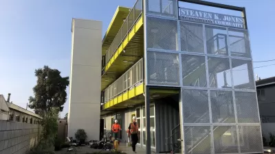 FlyawayHomes shipping container apartments