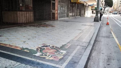 Los Angeles Theater Sidewalk