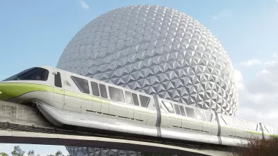 Monorail through Epcot Center