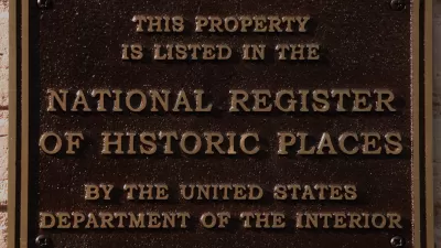National Register of Historic Places Plaque