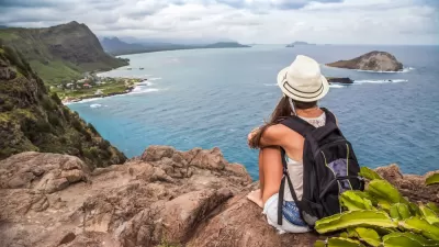 Hiking in Nature