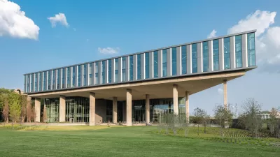Rendering of Baylor Scott & White Health Administrative Center in Deep Ellum, Dallas, Texas