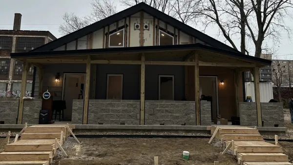 Small duplex in Cleveland, Ohio.